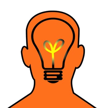 a image of  person thinking
