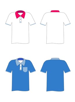 a image of   A model of a t-shirt design