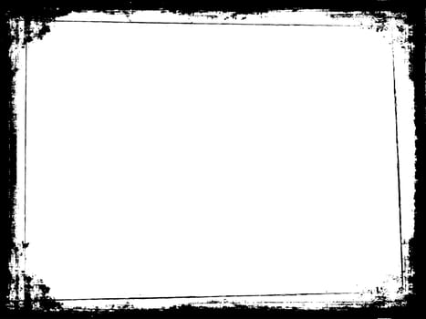 Detailed grunge border