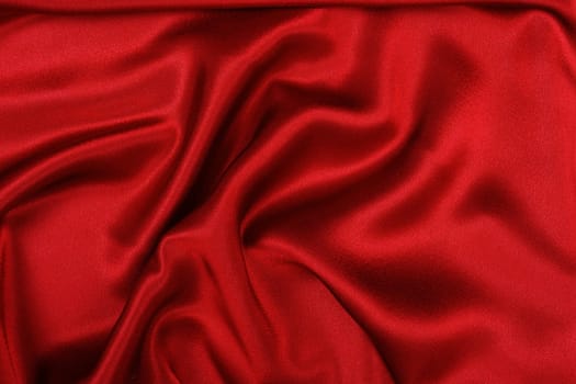 Red silk