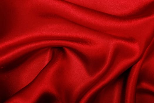 Red silk