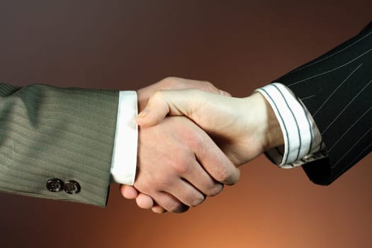 Business handshake