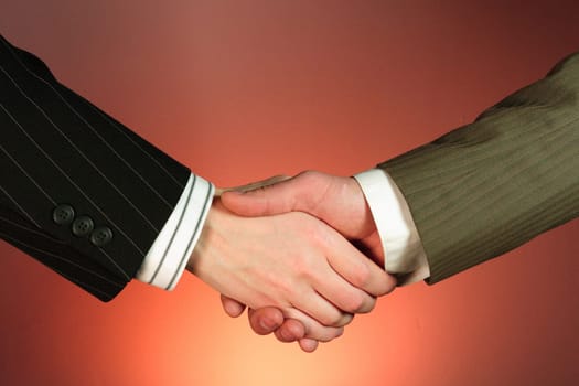 Business handshake