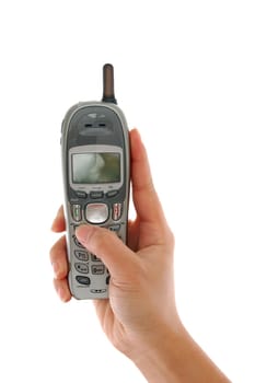 handset of cordless home phone