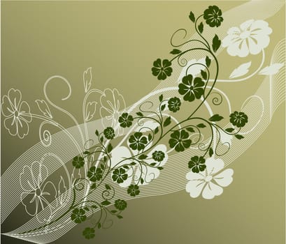 design art flower abstract beauty backgrounds beautiful nature decoration floral vector spring