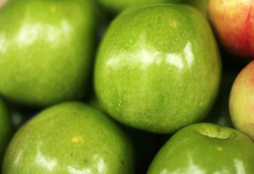 Green apples