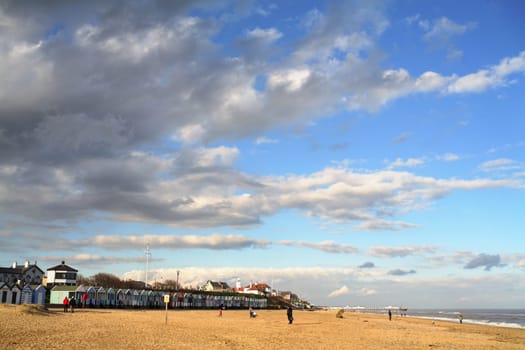 Southwold Beach Suffolk England