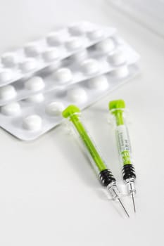 Injections and pills