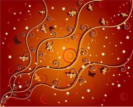 Floral Backgrounds - vector