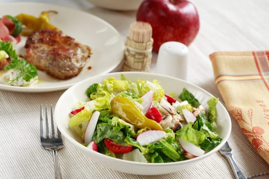 Mixed vegetable salad