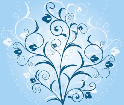 Floral Background - vector