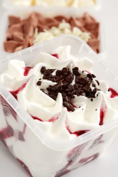 Different sorts of ice cream