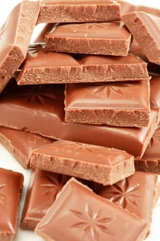 Sweet delicious milk chocolate