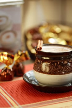 Cappuccino, shallow DOF