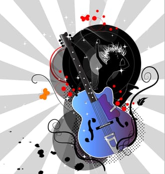 musical background image