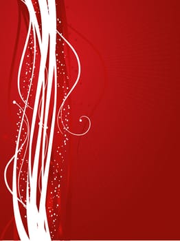 Abstract winter design