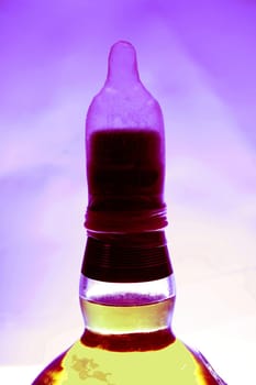 Safety measures, Condom and bottle