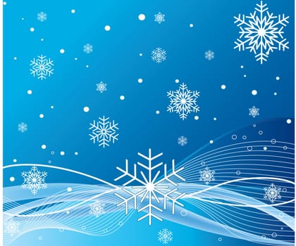 Snowflakes design vector