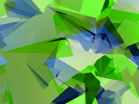 An image of a background made from cubes shapes stuck together.
