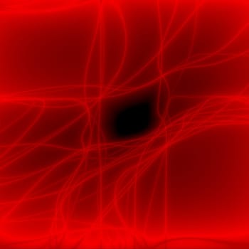 Fantasy computer generated abstract light glow