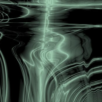 Fantasy computer generated abstract light glow