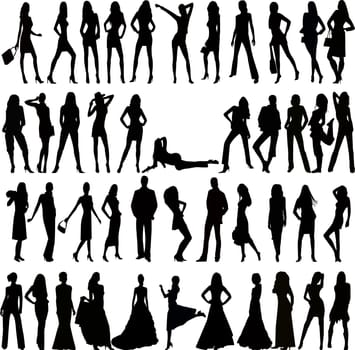 Fashion background. Vector illustration