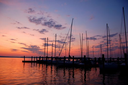 Early morning on Lake Norman, North Carolina