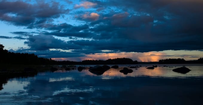 Landscape photo of a lake