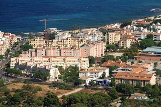 Urbanization of coastal city