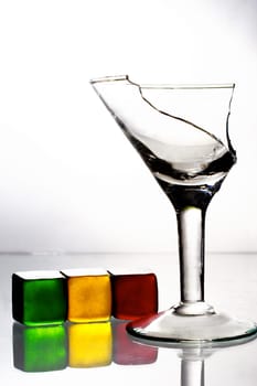 Broken goblet