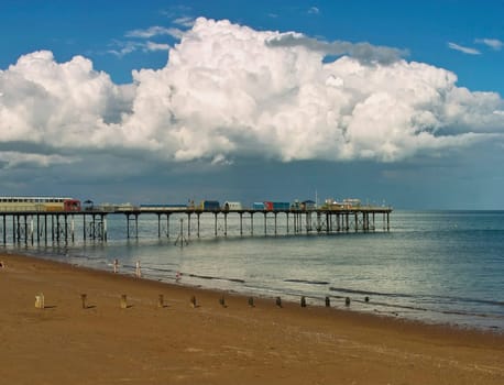 holiday resort town teignmouth devon england uk