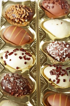 Delicious Easter chocolate eggs
