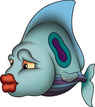 Fish 27 - High detailed illustration - Beautiful coloured coral fish