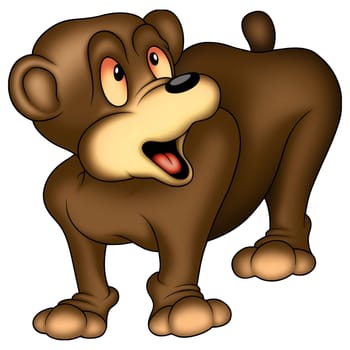 Teddy Bear 23 - High detailed and coloured illustration - Brown bear