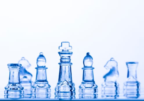 Chess - a game for two people that is played on a board with 64 black and white squares called a chessboard.