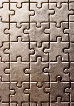 Puzzle texture on the perspective.