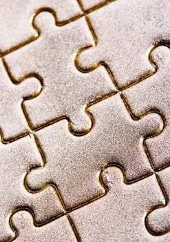 Puzzle texture on the perspective.