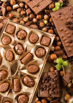 Chocolate is one of the most delicious sweets in the world.