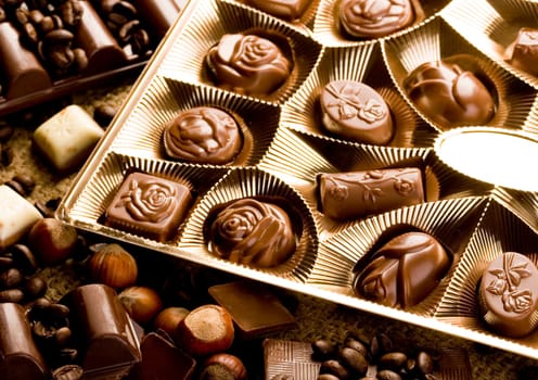 Chocolate is one of the most delicious sweets in the world.