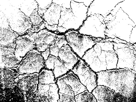 Cracked grunge texture