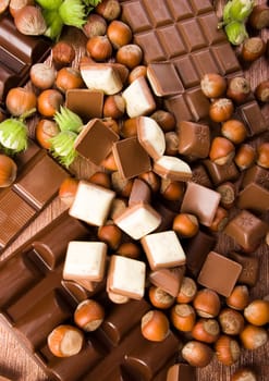 Chocolate is one of the most delicious sweets in the world.