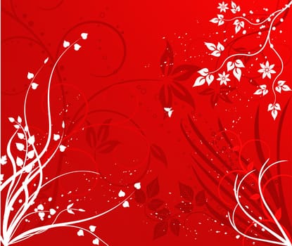 Abstract artistic  background - decor design illustration