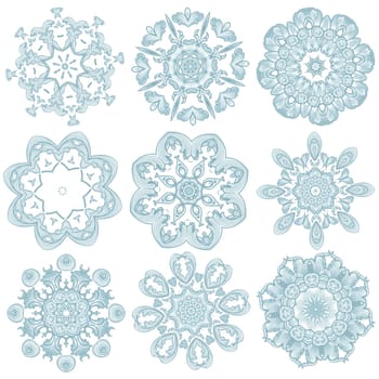Floral Embroidery design patterns collection