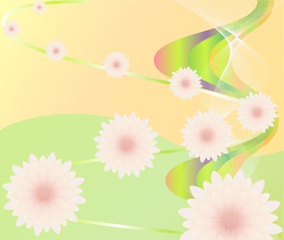 Abstract  artistic vector  background illustration