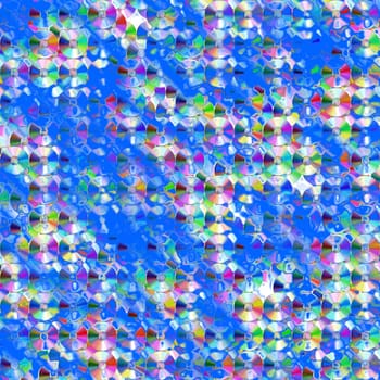 Computer generated illustration of rows of cds