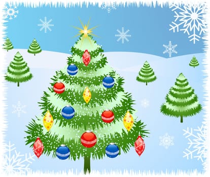 Abstract   Christmas background