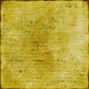 grungy golden background with faded text, nice detail