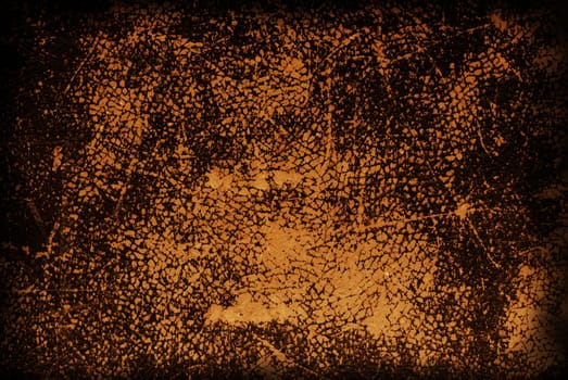 old yellow, orange  and black scratched and used background