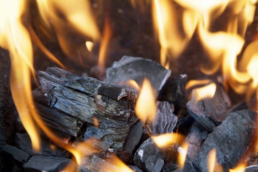 fire for grill