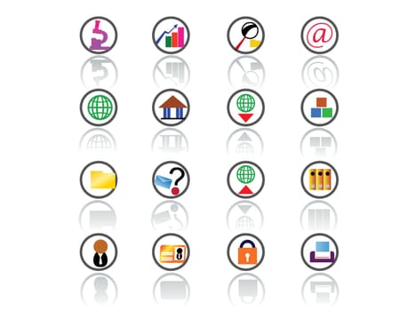 web icon set suitable to use any kind of website.